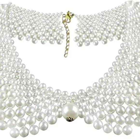 PEARL COLLAR NECKLACE - Picture 3 of 4